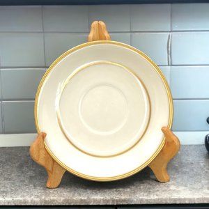 Lenox Ovington Bros NY Gold Rim Saucer